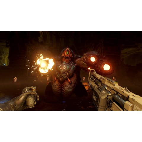 Гра Doom VFR для PS4 (Blu-ray диск) RU Б/В