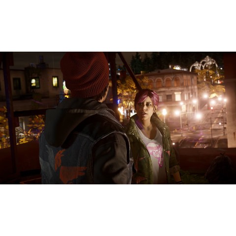 Игра inFamous: Second Son для PS4 (Blu-ray диск) EU Б/У