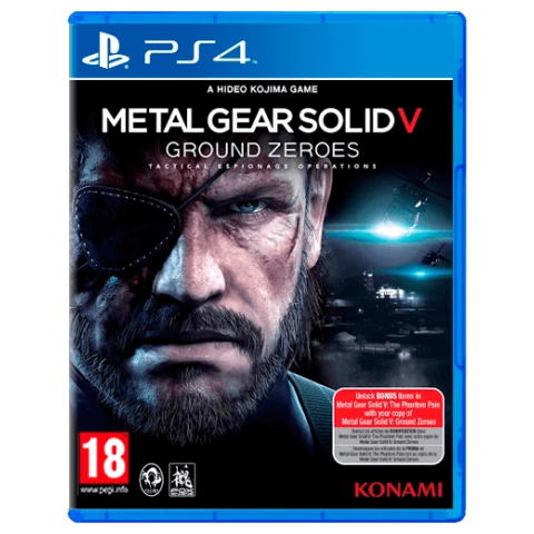 Гра Metal Gear Solid V: Ground Zeroes для PS4 (Blu-ray диск) SUB Б/В