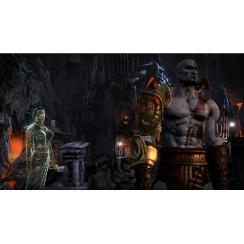 Игра God of War III Remastered для PS4 (Blu-ray диск) RU Б/У