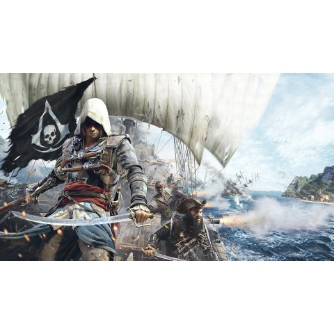 Гра Assassin's Creed IV: Black Flag для PS4 (Blu-ray диск) RU Б/В