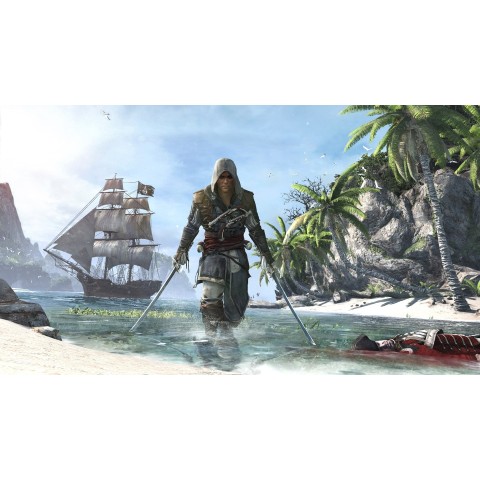 Гра Assassin's Creed IV: Black Flag для PS4 (Blu-ray диск) RU Б/В