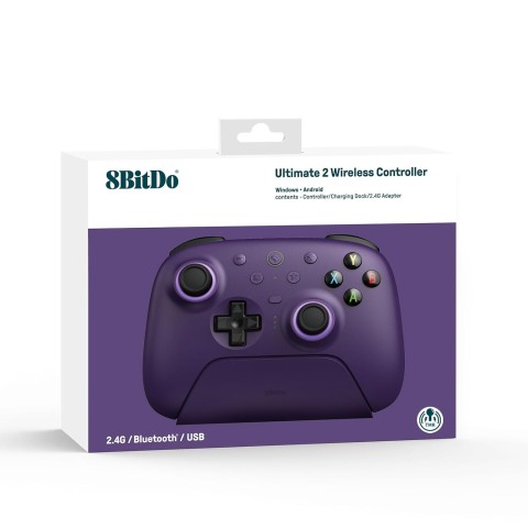 Беспроводной геймпад 8BitDo Ultimate 2 Wireless Controller Purple