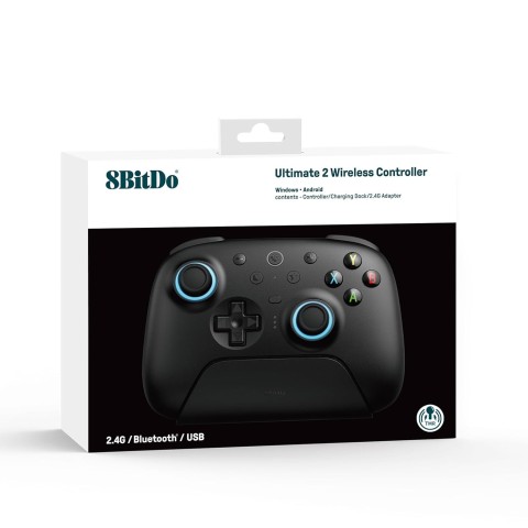 Беспроводной геймпад 8BitDo Ultimate 2 Wireless Controller Black