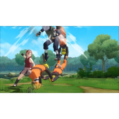 Игра Naruto Shippuden: Ultimate Ninja Storm Trilogy для PS4 (Blu-ray диск) EU Б/У