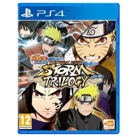 Игра Naruto Shippuden: Ultimate Ninja Storm Trilogy для PS4 (Blu-ray диск) EU Б/У