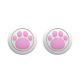 Накладки на стики для Nintendo Switch White/Pink