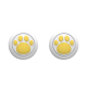Накладки на стики для Nintendo Switch White/Yellow