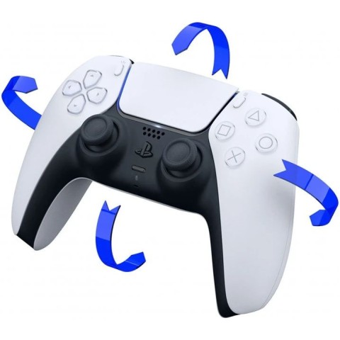 Бездротовий геймпад Sony PlayStation DualSense White для PS5/PS5 Pro/PS5 Digital Edition