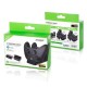 Зарядна станція Dobe Dual Charging Dock для геймпада Xbox Series / One S/X Black