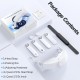 Ремінь для VR Meta Quest 2 / Quest 3 / Quest 3S з акумулятором 10000mAh T1 White