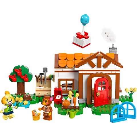 Конструктор LEGO Animal Crossing Візит у гості до Isabelle (77049)