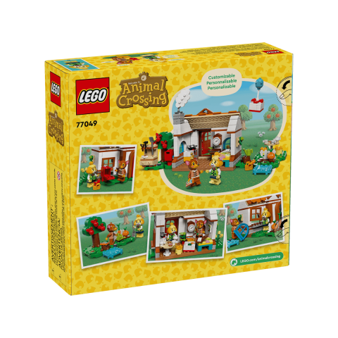 Конструктор LEGO Animal Crossing Візит у гості до Isabelle (77049)