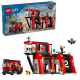 Конструктор LEGO City Пожежне депо з пожежною машиною (60414)