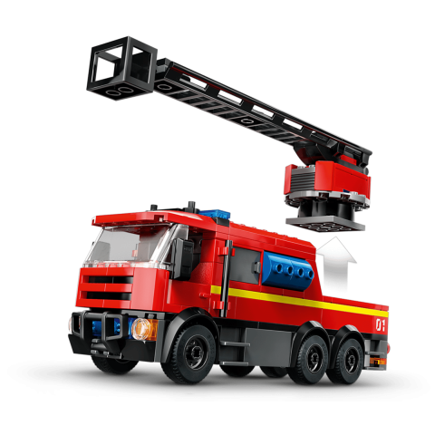 Конструктор LEGO City Пожежне депо з пожежною машиною (60414)