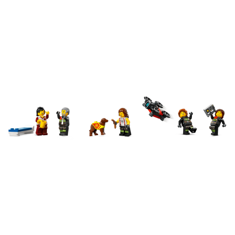 Конструктор LEGO City Пожежне депо з пожежною машиною (60414)