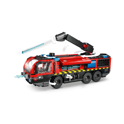 Конструктор LEGO City Пожежна вантажівка в аеропорту (60499)