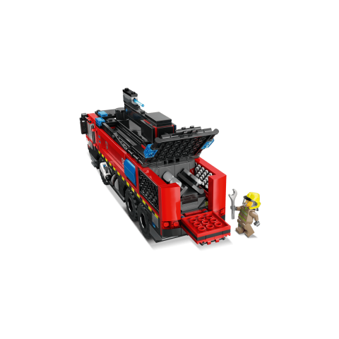 Конструктор LEGO City Пожежна вантажівка в аеропорту (60499)