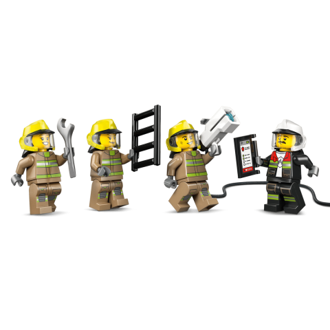 Конструктор LEGO City Пожежна вантажівка в аеропорту (60499)
