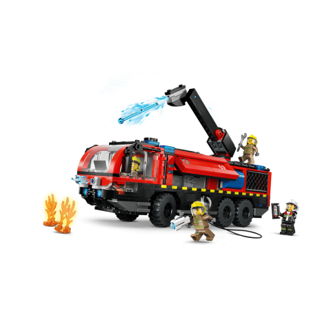 Конструктор LEGO City Пожежна вантажівка в аеропорту (60499)