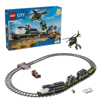 Конструктор LEGO City Пограбування поліцейського поїзда (60508)
