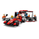 Конструктор LEGO City Піт-стоп і піт-екіпаж F1 з болідом Ferrari (60443)