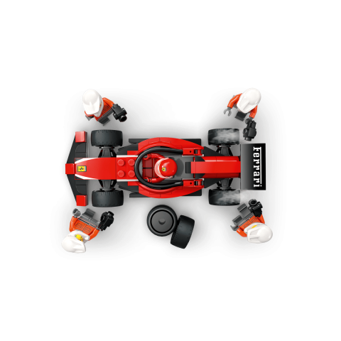 Конструктор LEGO City Піт-стоп і піт-екіпаж F1 з болідом Ferrari (60443)