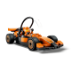 Конструктор LEGO City Пілот F1 з автомобілем для перегонів команди McLaren (60442)