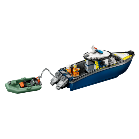 Конструктор LEGO City Переслідування на поліцейському катері (60456)
