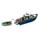 Конструктор LEGO City Переслідування на поліцейському катері (60456)