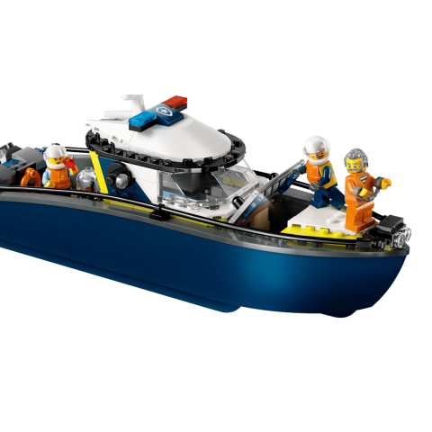 Конструктор LEGO City Переслідування на поліцейському катері (60456)