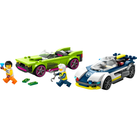 Конструктор LEGO City Переслідування маслкара на поліцейському автомобілі (60415)