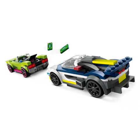 Конструктор LEGO City Переслідування маслкара на поліцейському автомобілі (60415)