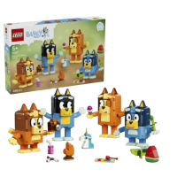 Конструктор LEGO Bluey Сім'я Блуї з кубиків (11217)