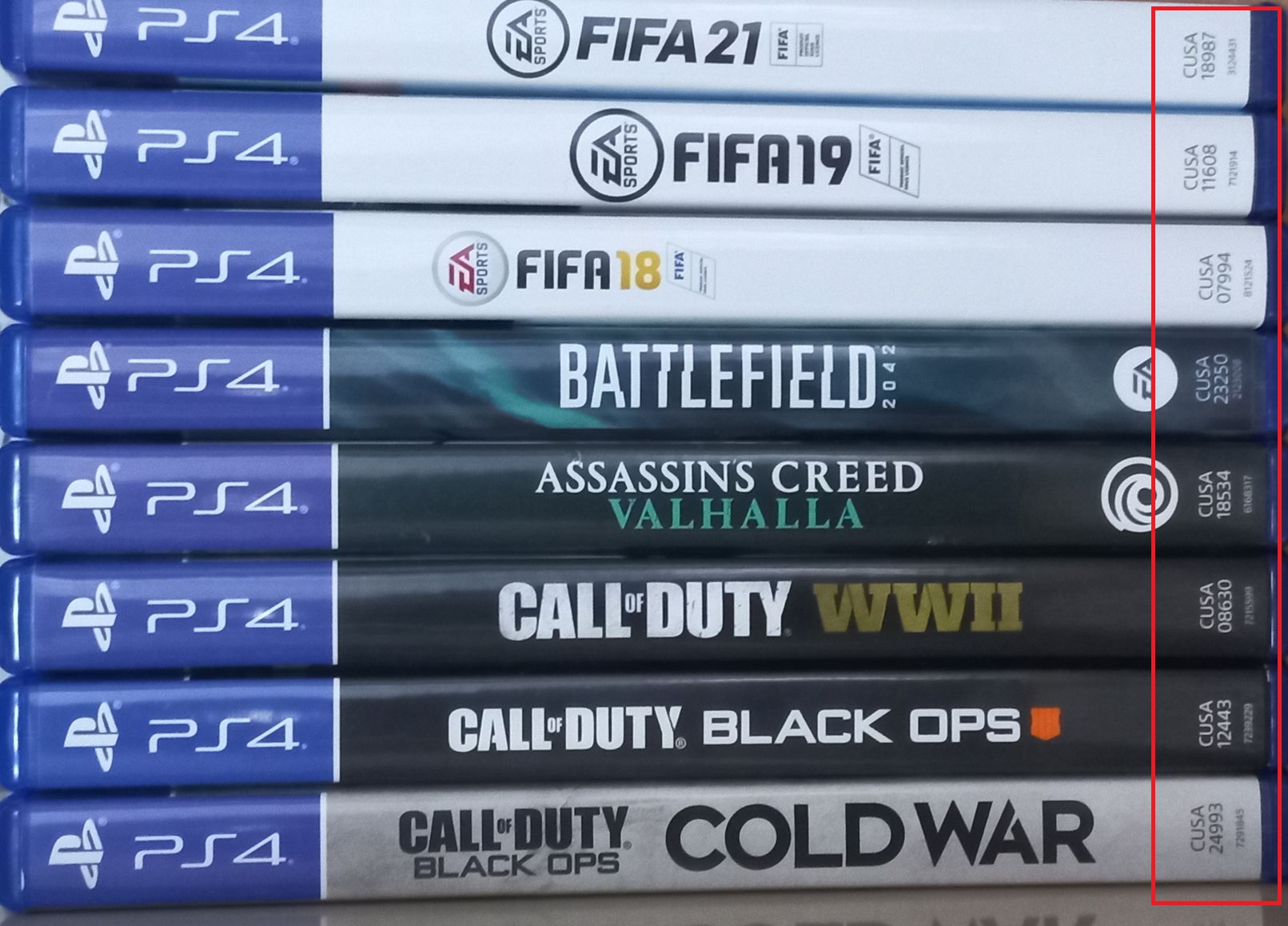 CUSA PS4 приклад