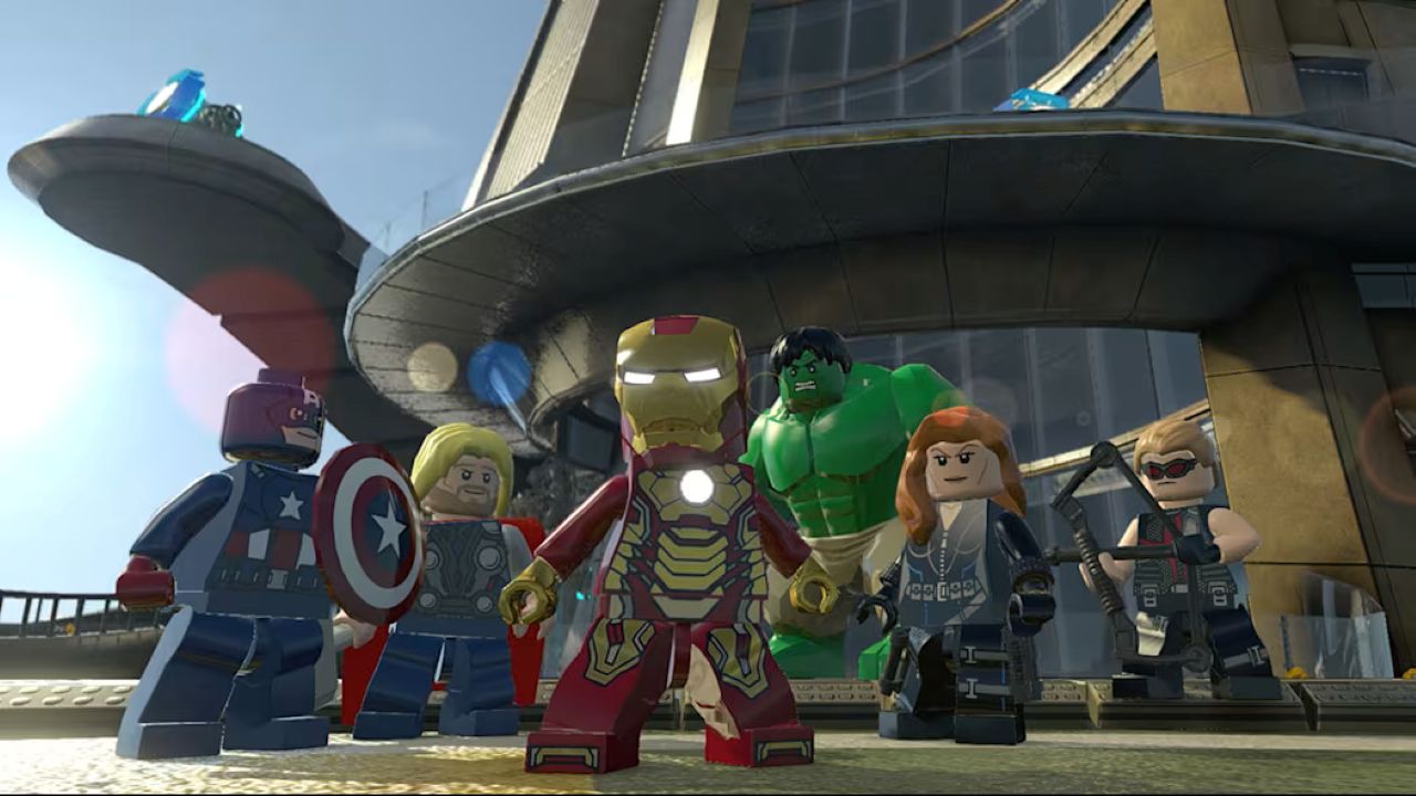 Marvel LEGO gameplay