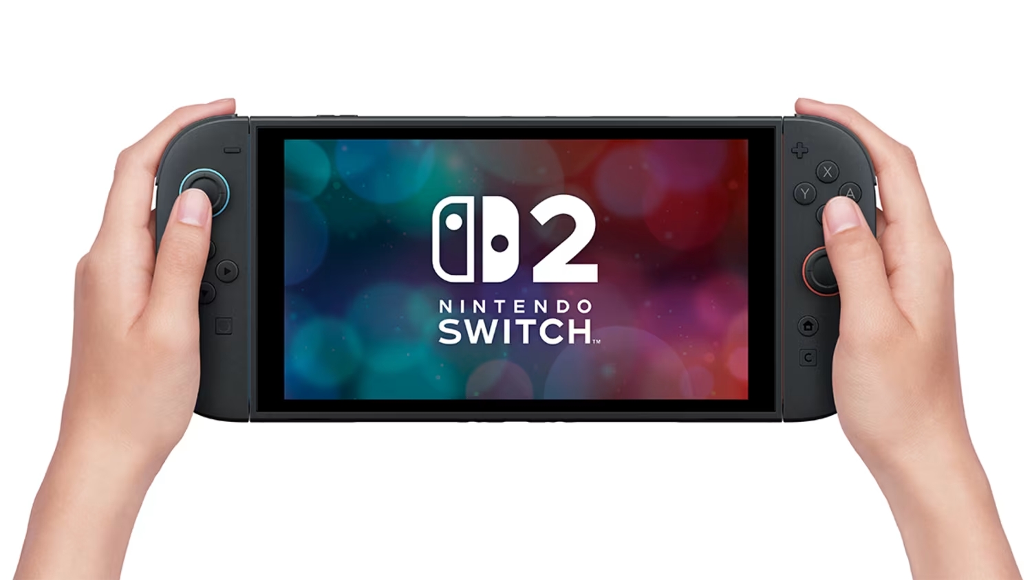 Великий 7,9-дюймовий екран Nintendo Switch 2