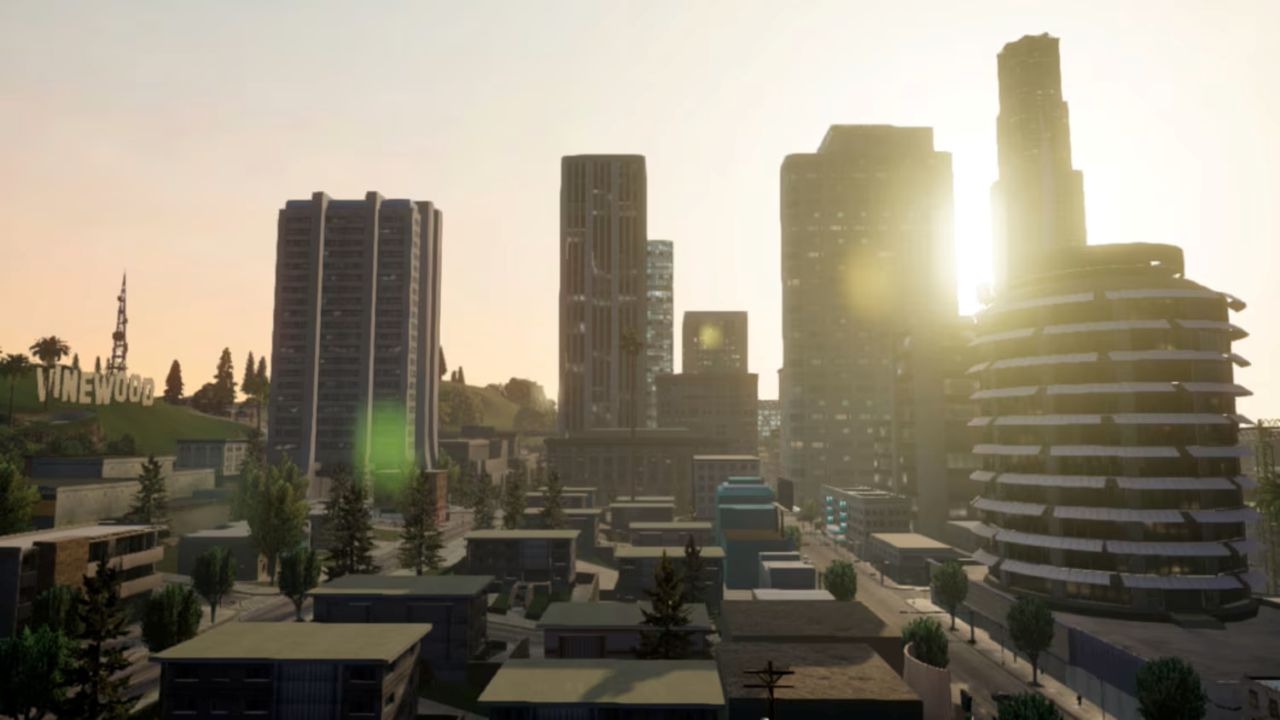 Grand Theft Auto The Trilogy Definitive Edition — Сан-Андреас