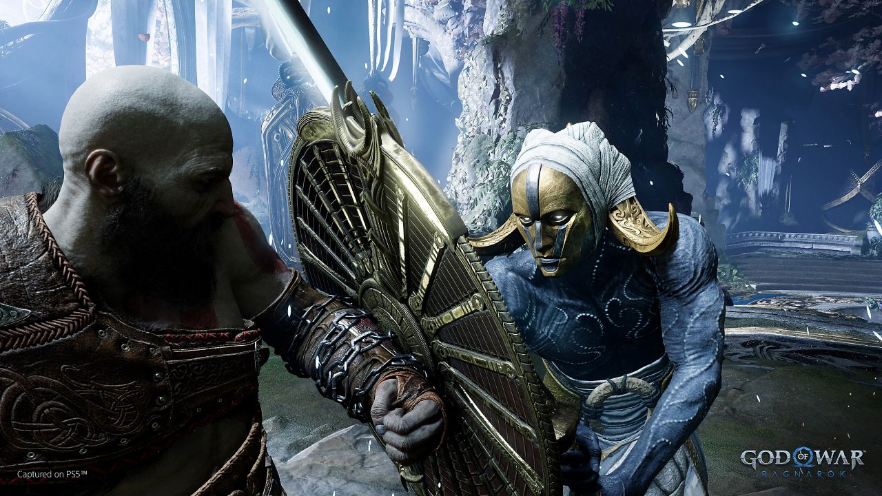 Гра God of War Ragnarok для PS4 (Blu-ray диск) RUS Б/В