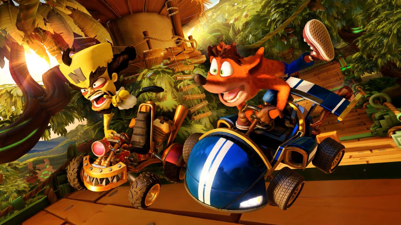Гра Crash Team Racing: Nitro-Fueled для PS4 (Blu-ray диск) ENG Б/В