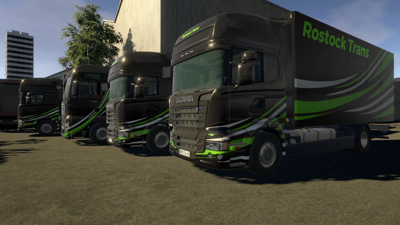Игра On The Road: Truck Simulator для PS4 (Blu-ray диск) ENG Б/У
