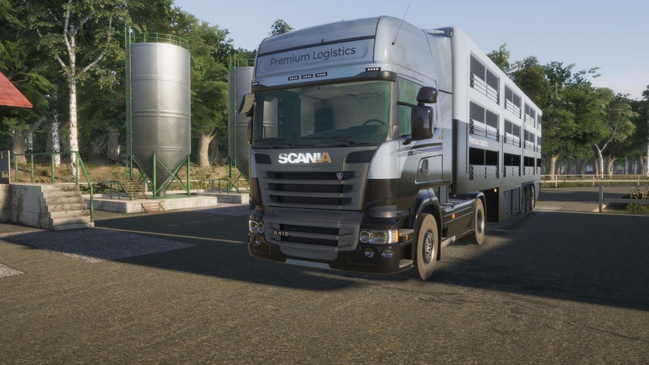 Игра On The Road: Truck Simulator для PS4 (Blu-ray диск) ENG Б/У