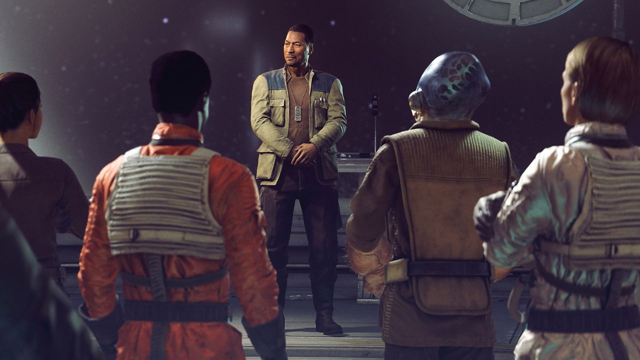 Игра Star Wars: Squadrons для PS4 (Blu-ray диск) SUB Б/У