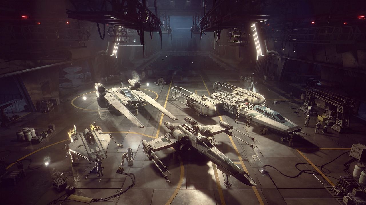 Игра Star Wars: Squadrons для PS4 (Blu-ray диск) SUB Б/У