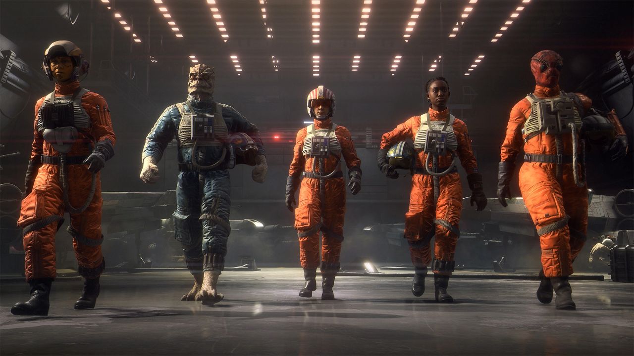 Игра Star Wars: Squadrons для PS4 (Blu-ray диск) SUB Б/У