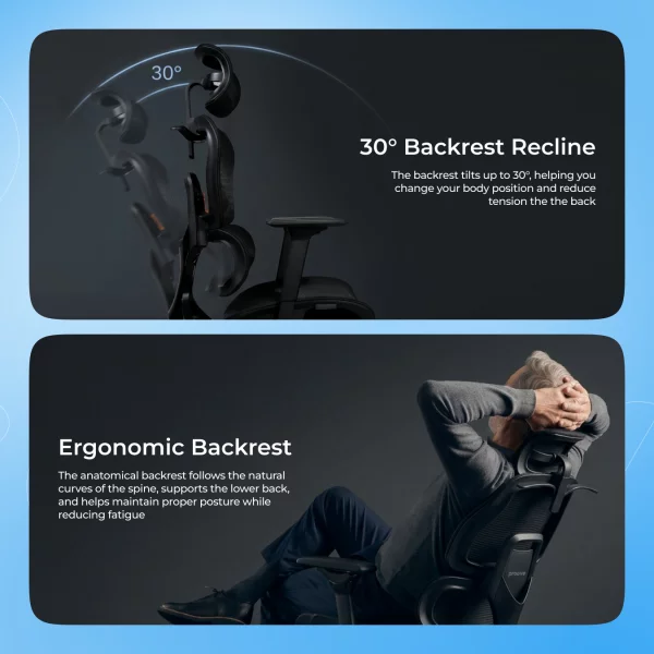 Эргономичное кресло Proove CEO Gray