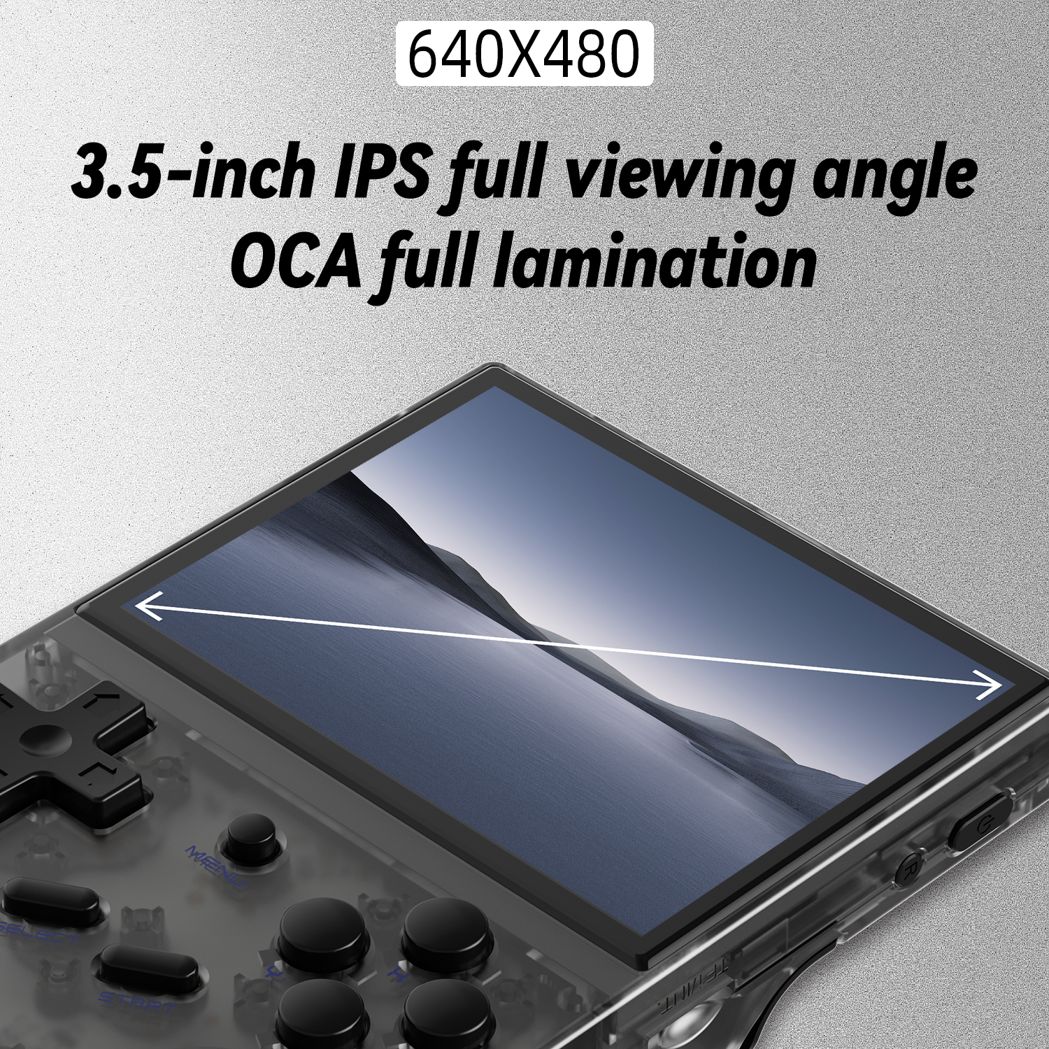Портативна ретро приставка Anbernic RG 35XX 64GB Gray