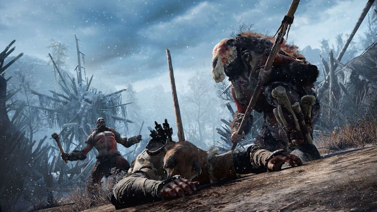 Игра Far Cry Primal для PS4 (Blu-ray диск) ENG Б/У