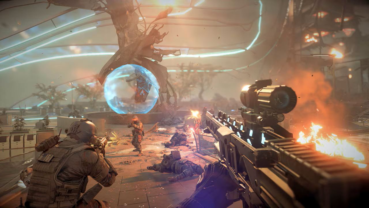 Гра Killzone: Shadow Fall для PS4 (Blu-ray диск) RUS Б/В