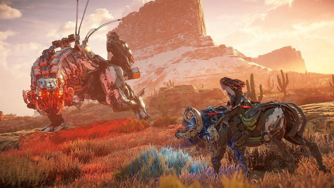 Гра Horizon Zero Dawn для PS4 (Blu-ray диск) RUS Б/В